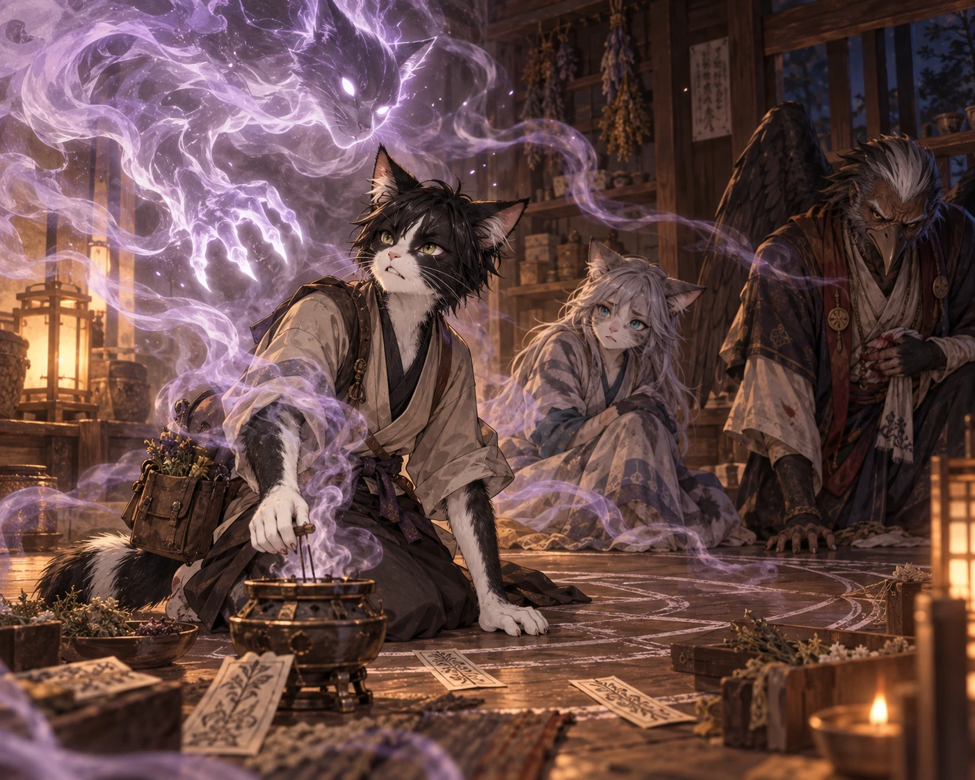 Arte original: ritual de Ami